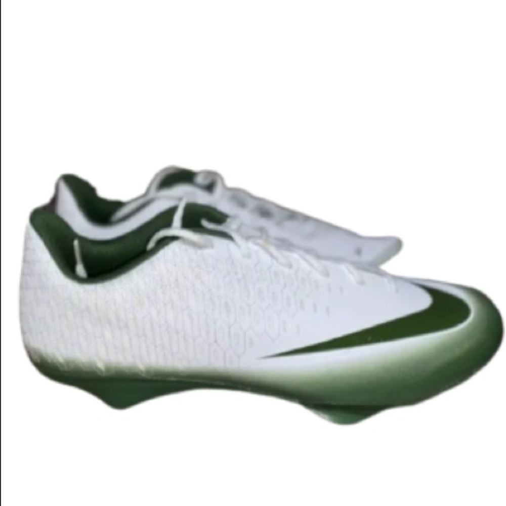Nike Lunar Vapor Ultrafly 2 Cleats 13 Green&White